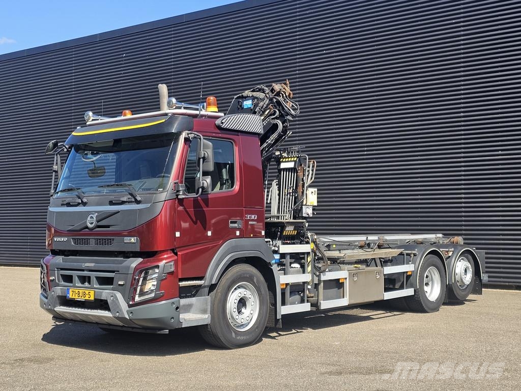 Volvo FMX 330 6x2*4 / HIAB CRANE KRAN / CONTAINER SYSTEM Camiones grúa
