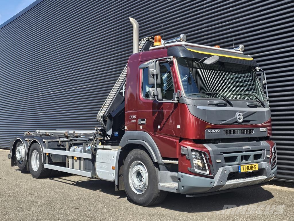 Volvo FMX 330 6x2*4 / HIAB CRANE KRAN / CONTAINER SYSTEM Camiones grúa
