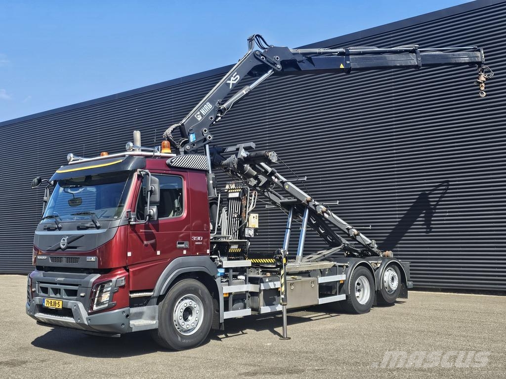 Volvo FMX 330 6x2*4 / HIAB CRANE KRAN / CONTAINER SYSTEM Camiones grúa