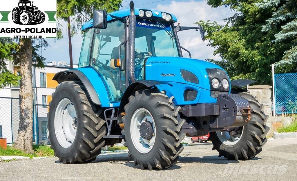 Landini MYTHOS DT 100-6211 h-2002 ROK-ORYGINALNE OPONY Traktoriai