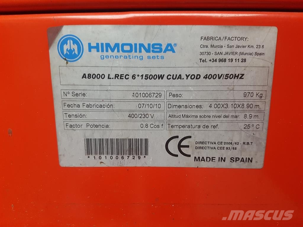Himoinsa A8000 - Tower light/Lichtmast Svetlobni stolpi