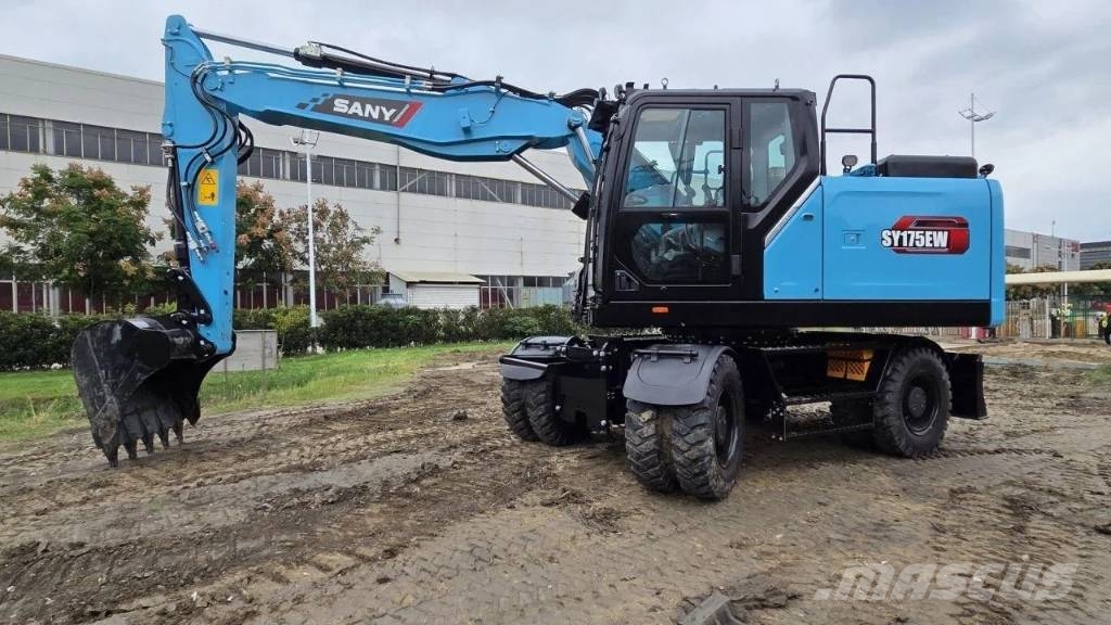Sany SY175EW Excavadoras de ruedas