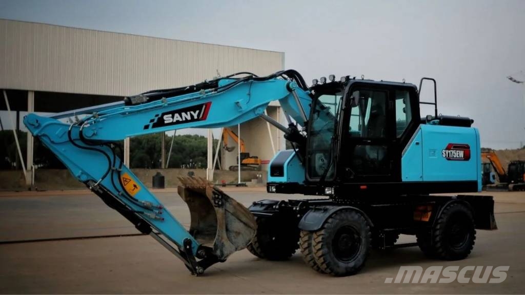 Sany SY175EW Excavadoras de ruedas