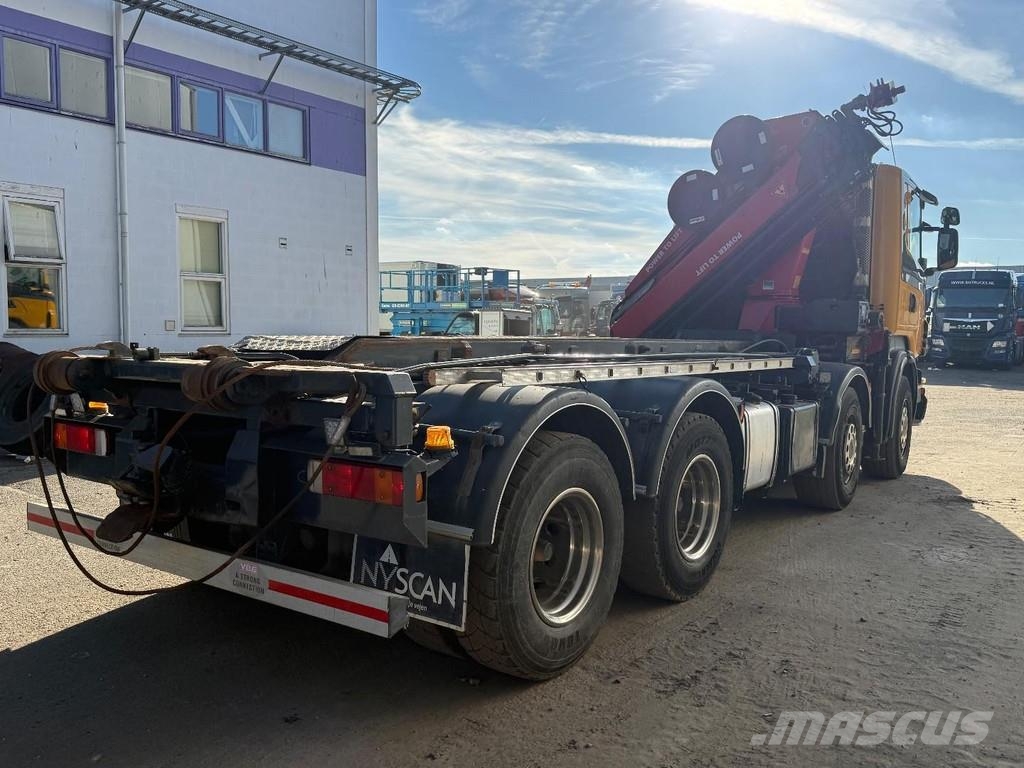 Scania R480 8X4 + HMF 2620K5 + CABLELIFT + REMOTE CONTROL Hakowce