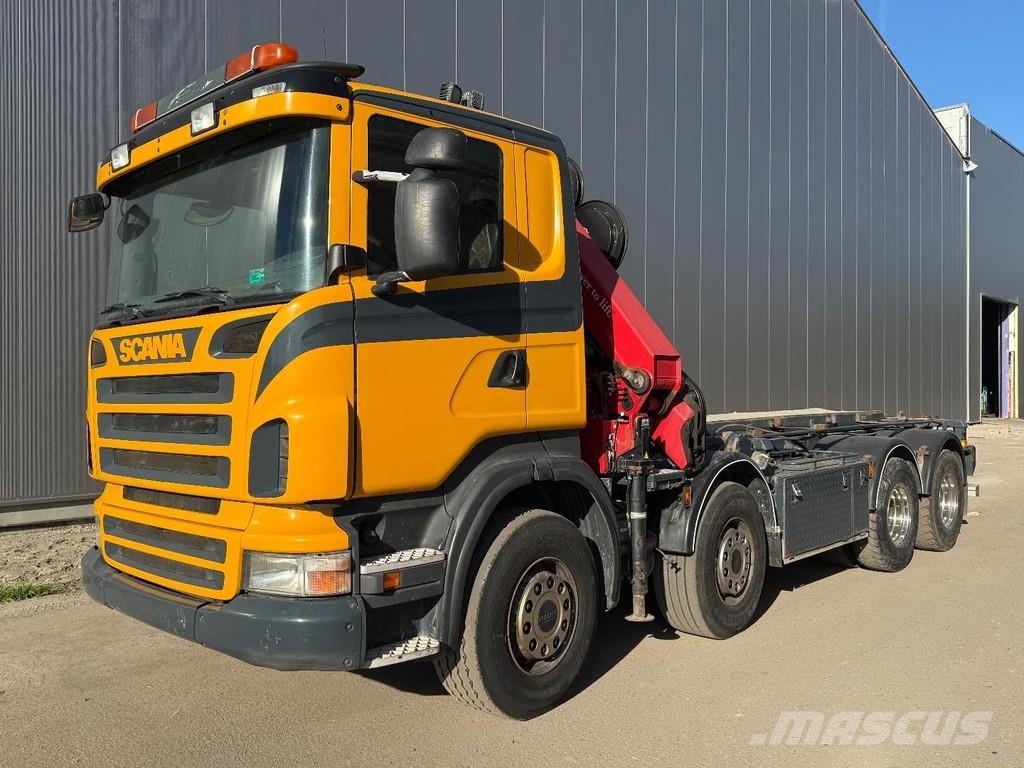 Scania R480 8X4 + HMF 2620K5 + CABLELIFT + REMOTE CONTROL Hakowce
