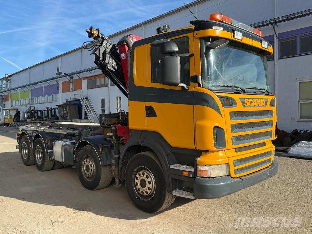 Scania R480 8X4 + HMF 2620K5 + CABLELIFT + REMOTE CONTROL Hakowce