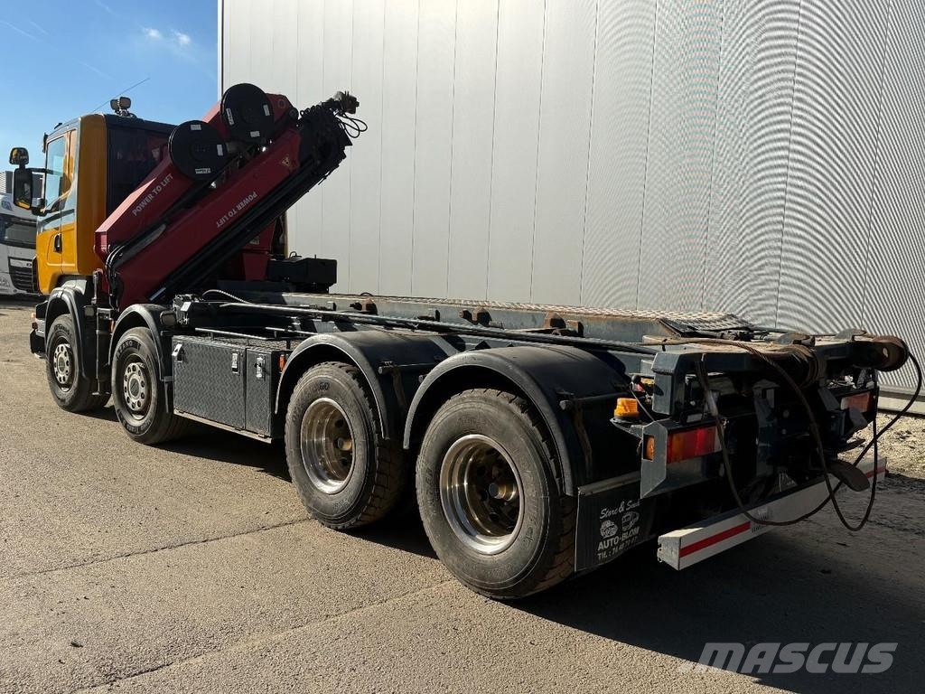 Scania R480 8X4 + HMF 2620K5 + CABLELIFT + REMOTE CONTROL Hakowce
