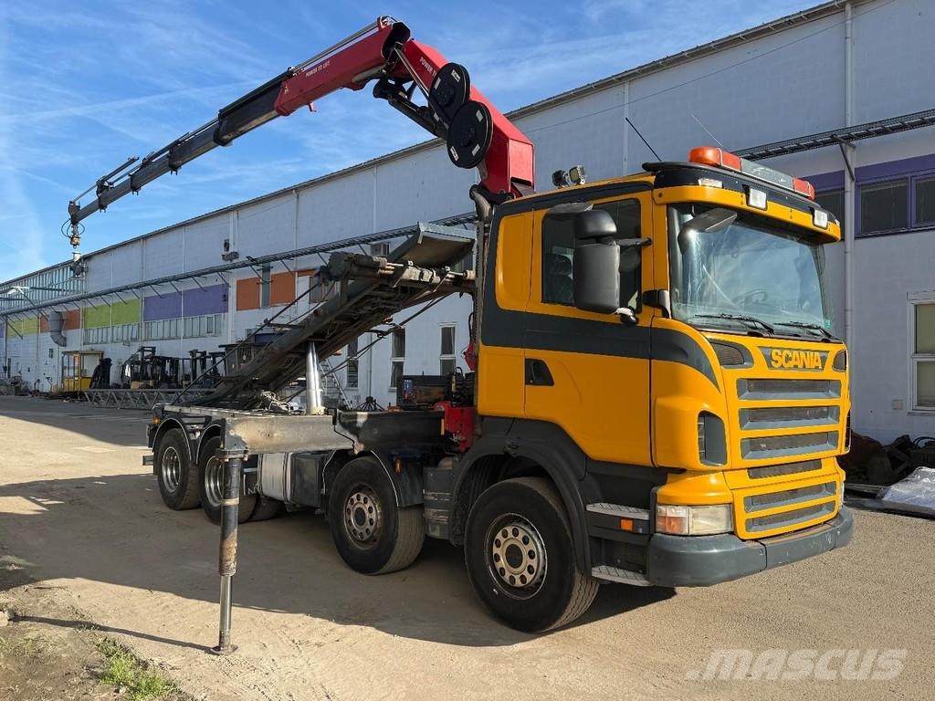 Scania R480 8X4 + HMF 2620K5 + CABLELIFT + REMOTE CONTROL Hakowce
