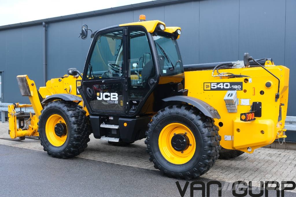 JCB 540-180 Hi-Viz | 2022 | 1113h | A/C Teleszkópos rakodók