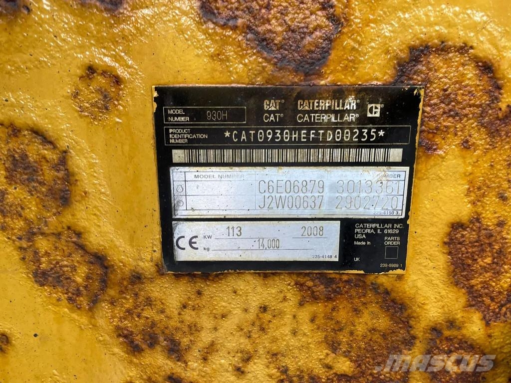 CAT 930H Wheel Loader Bucket Problem Cabin damage 轮式装载机