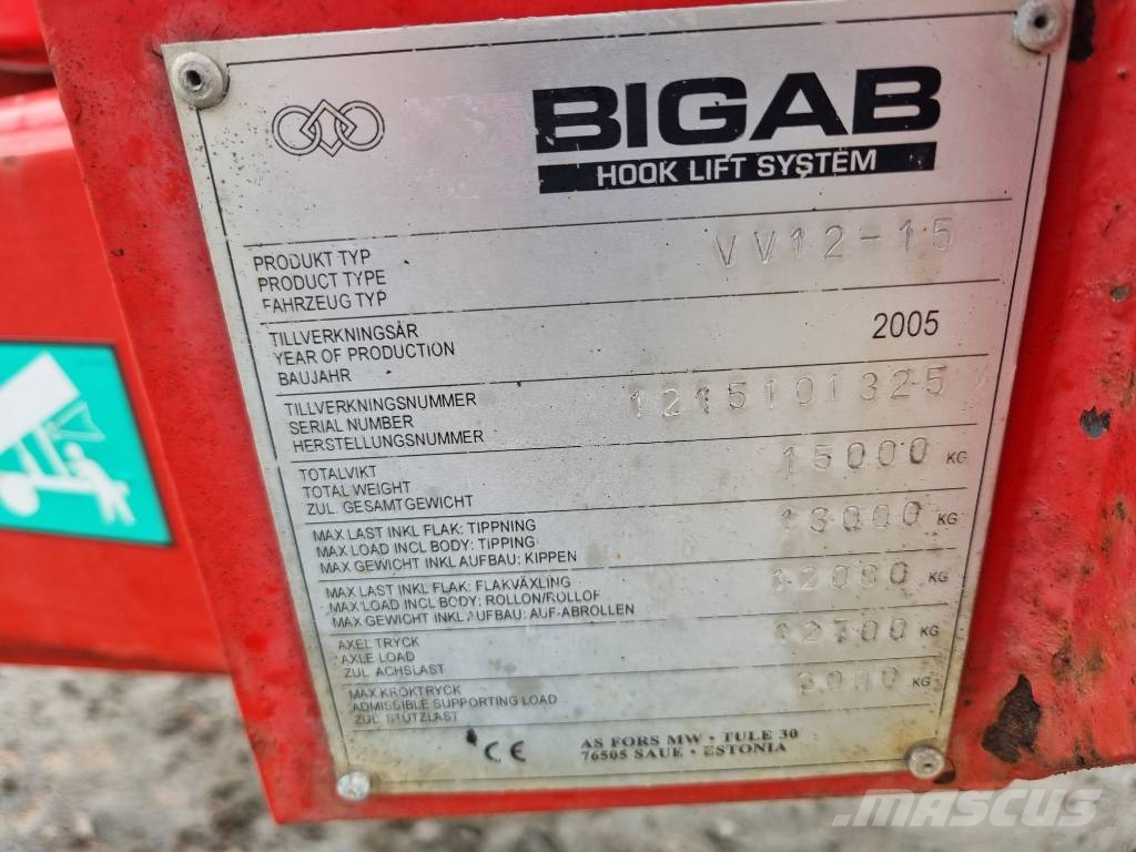 Bigab 12-15 Prikolica za splošno rabo