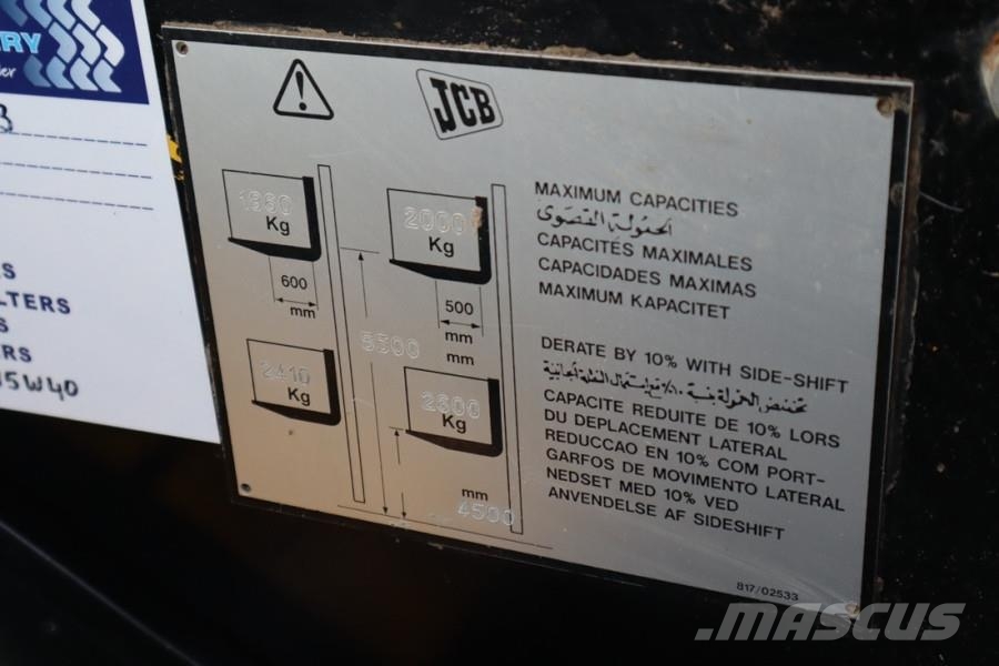 JCB 926 Diesel, 4x4 Drive, Triplex mast, 5500mm Liftin Caminhão todo-o-terreno