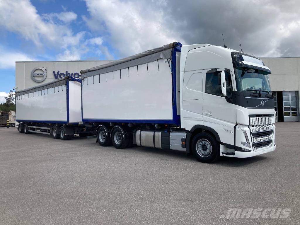 Volvo FH 540 Flisbil Camiones volquete para virutas de madera