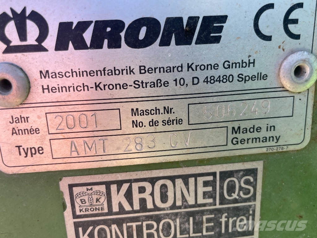 Kronos ATM283CV Segadoras acondicionadoras