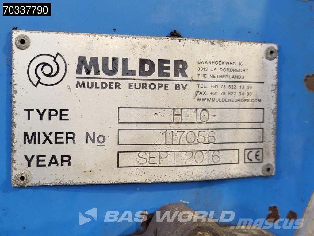 Volvo FMX 370 FMX 8X4 NL-truck 10m3 Mixer Full Steel Aut Betonvedēji