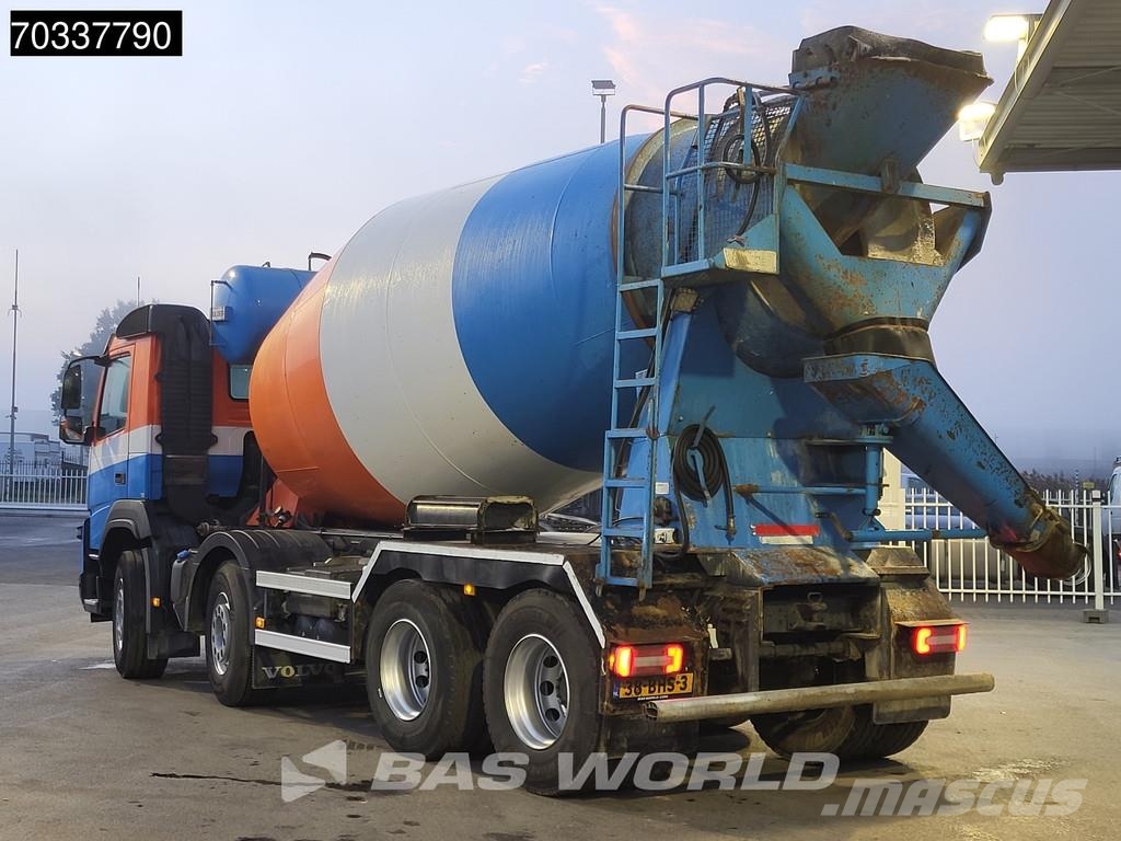 Volvo FMX 370 FMX 8X4 NL-truck 10m3 Mixer Full Steel Aut Betonvedēji