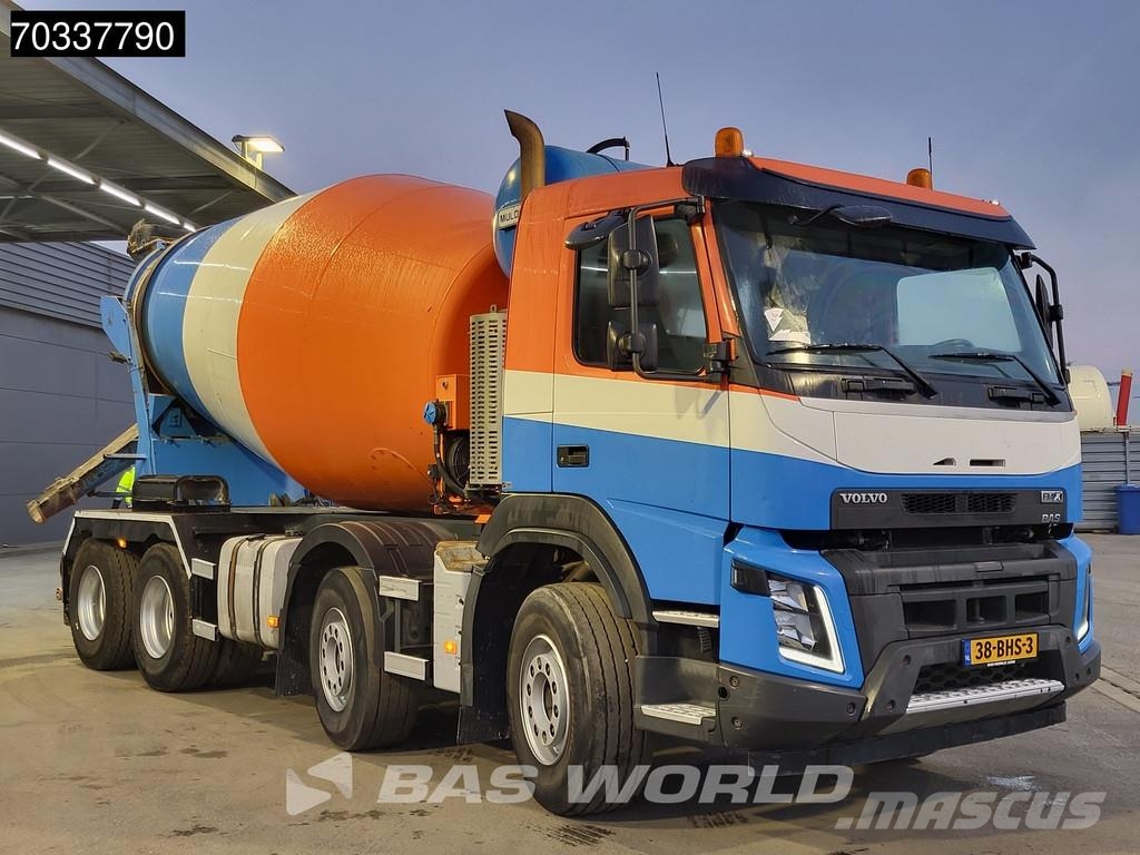 Volvo FMX 370 FMX 8X4 NL-truck 10m3 Mixer Full Steel Aut Betonvedēji
