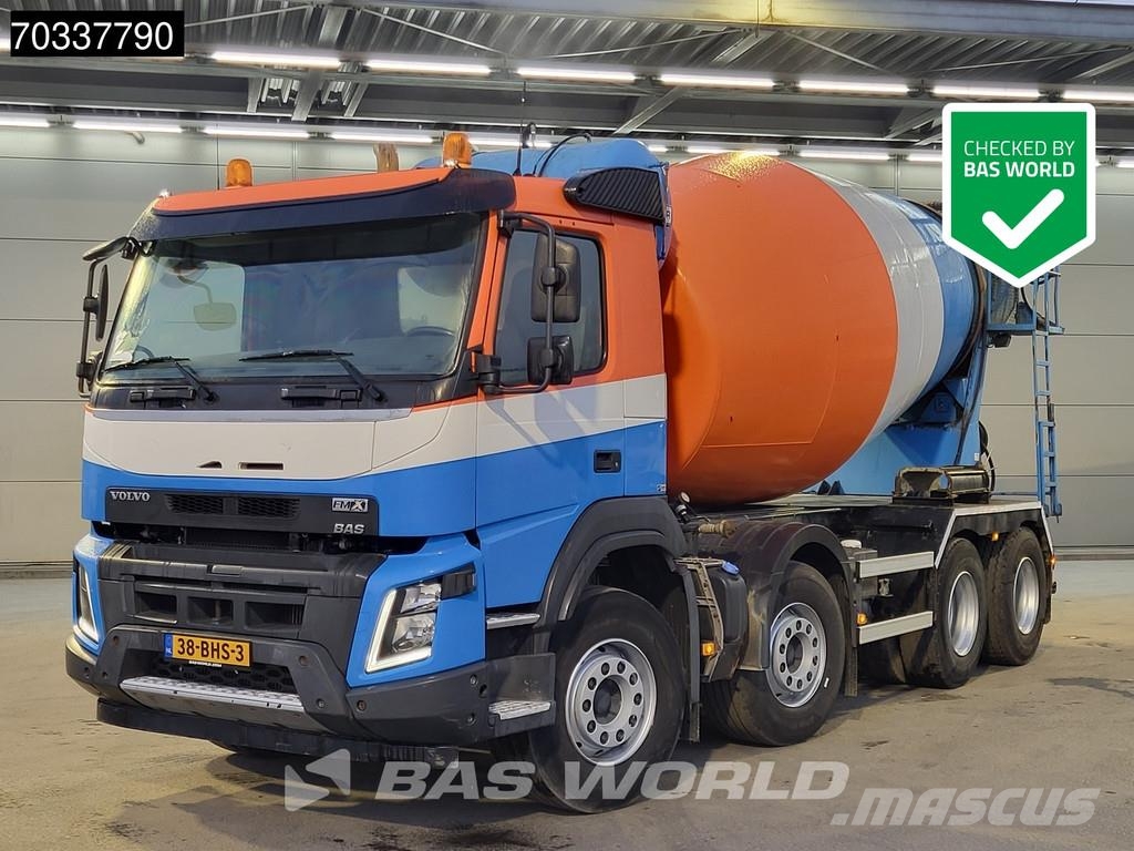 Volvo FMX 370 FMX 8X4 NL-truck 10m3 Mixer Full Steel Aut Betonvedēji