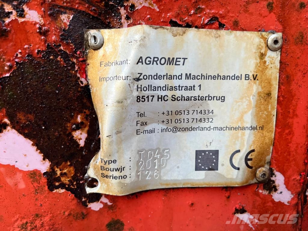 Agromet T045 Grondkieper / bakkenwagen nl kenteken Vehículos compactos de volteo
