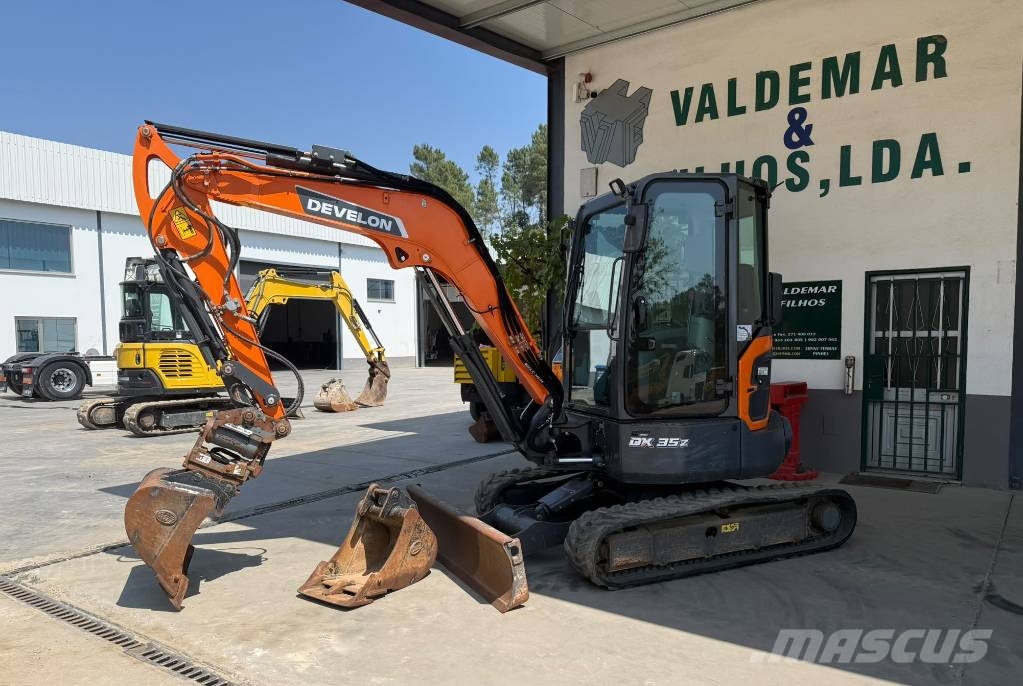 Develon DX 35 Z, Power-tilt, Air aconditioning Minigraafmachines < 7t