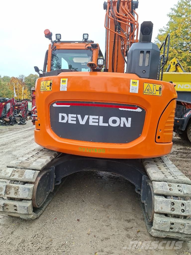 Develon Kettenbagger DX 140 LCR-7 Kāpurķēžu ekskavatori