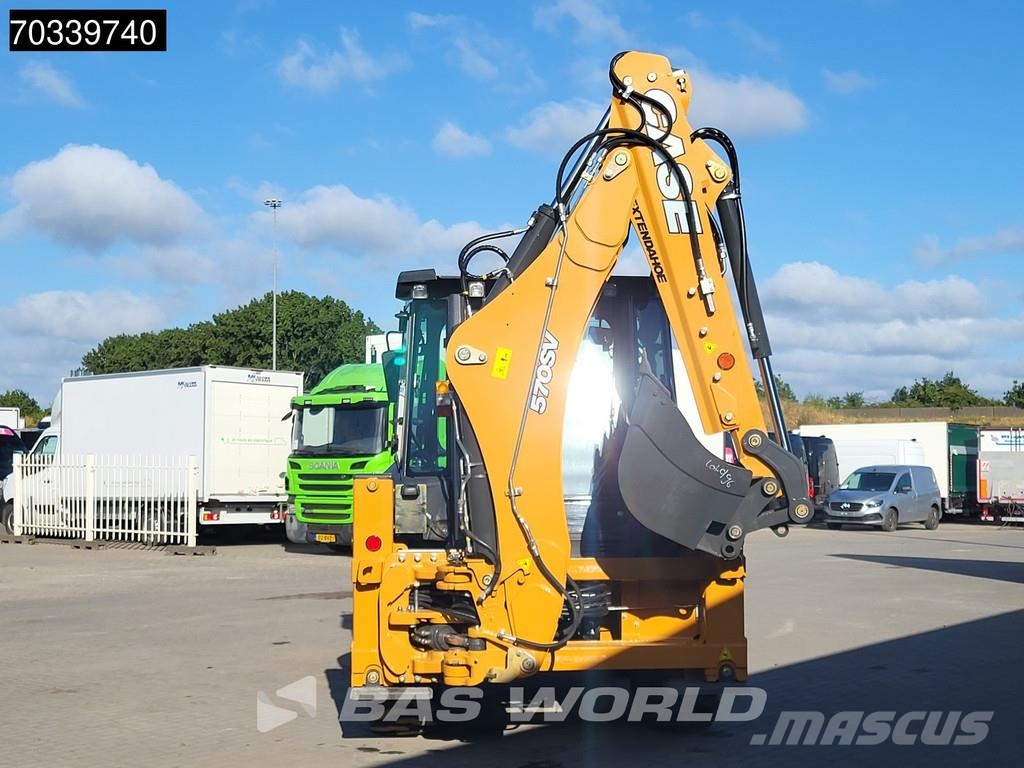 CASE 570SV 4WD - A/C - 4-1 Bucket - Telestick - HP Ekskavatori-iekrāvēji