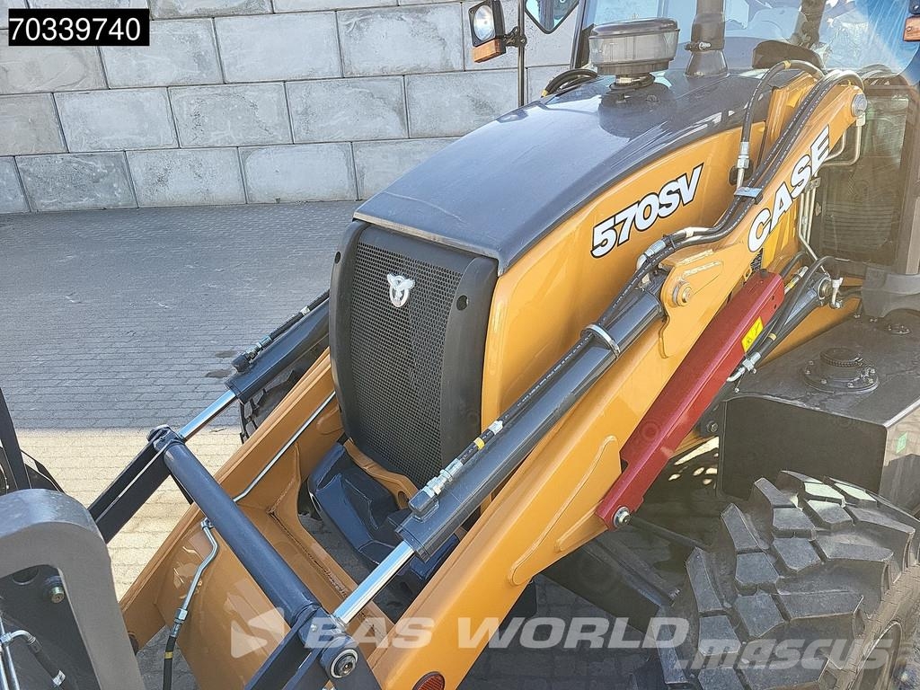 CASE 570SV 4WD - A/C - 4-1 Bucket - Telestick - HP Ekskavatori-iekrāvēji