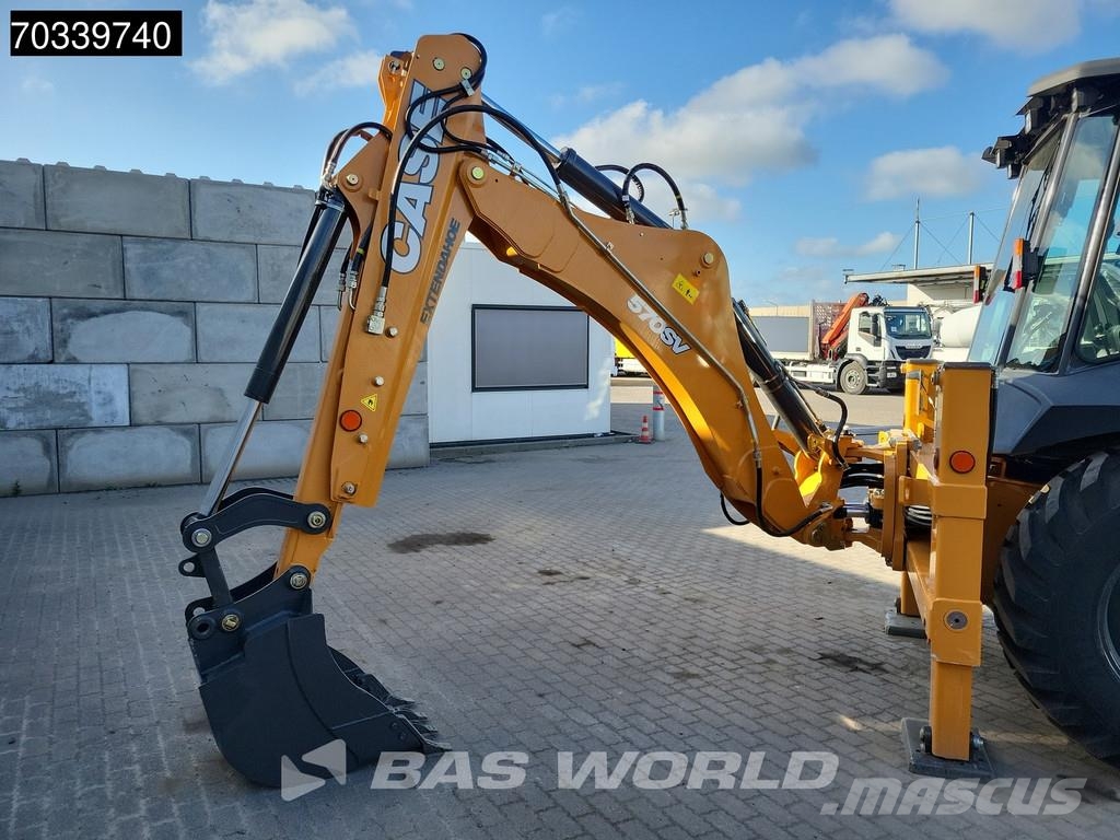 CASE 570SV 4WD - A/C - 4-1 Bucket - Telestick - HP Ekskavatori-iekrāvēji