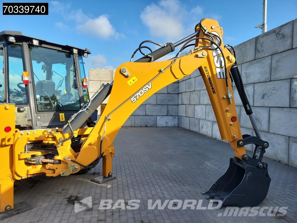 CASE 570SV 4WD - A/C - 4-1 Bucket - Telestick - HP Ekskavatori-iekrāvēji