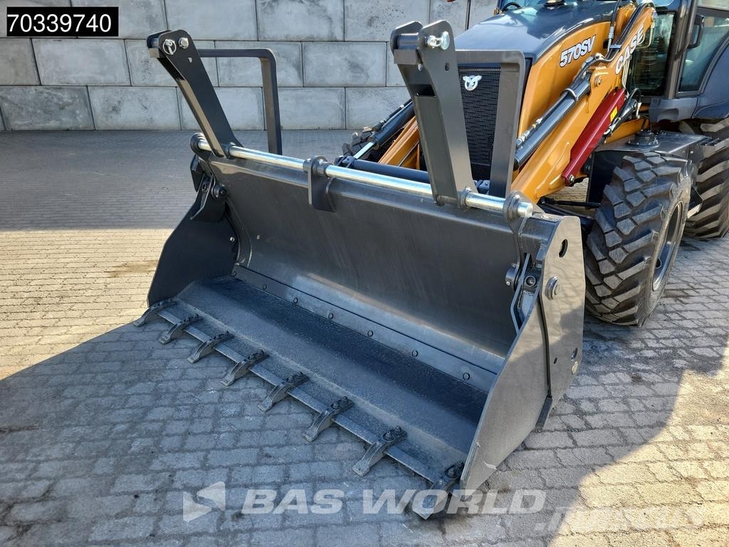 CASE 570SV 4WD - A/C - 4-1 Bucket - Telestick - HP Ekskavatori-iekrāvēji