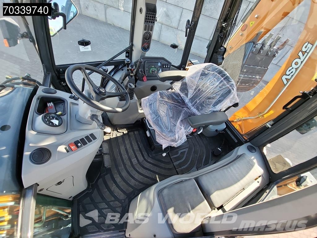 CASE 570SV 4WD - A/C - 4-1 Bucket - Telestick - HP Ekskavatori-iekrāvēji