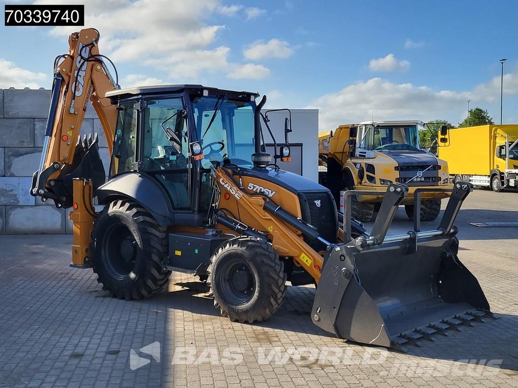 CASE 570SV 4WD - A/C - 4-1 Bucket - Telestick - HP Ekskavatori-iekrāvēji