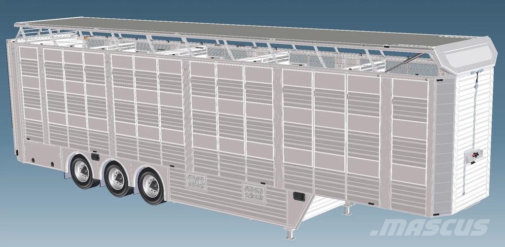 Cuppers NEW - 3 stock livestock - Water & Ventilation - St Semirremolques de ganado