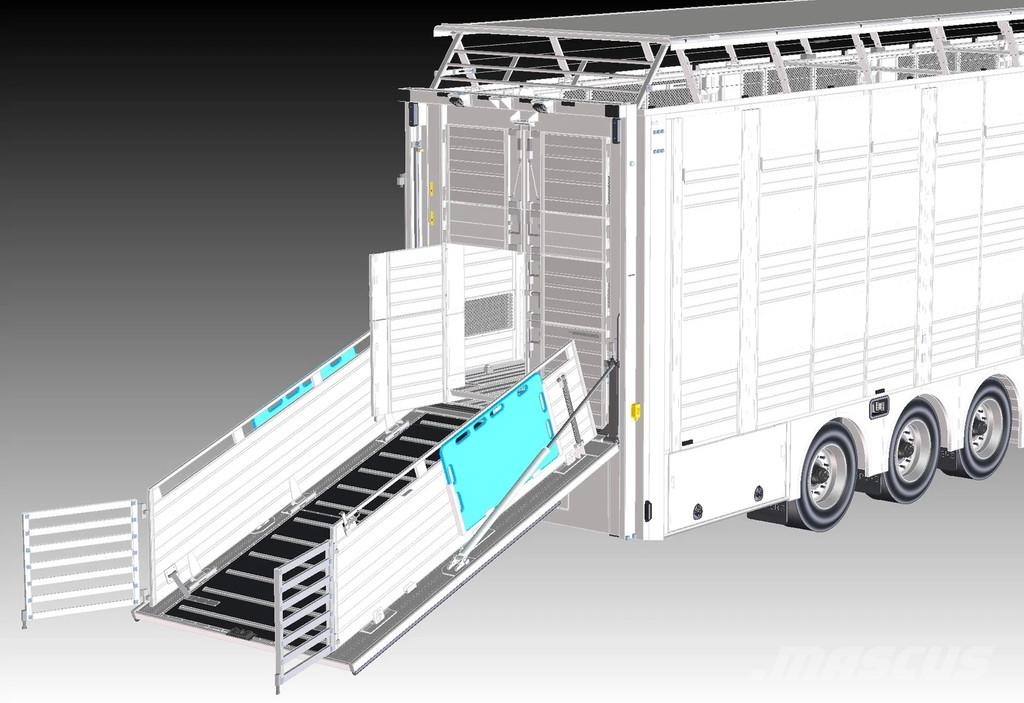 Cuppers NEW - 3 stock livestock - Water & Ventilation - St Semirremolques de ganado