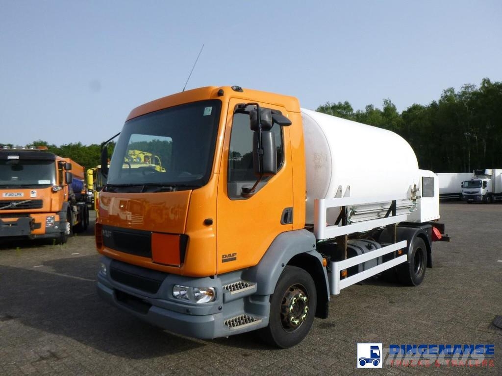 DAF LF 55.180 4x2 RHD ARGON gas truck 5.9 m3 탱커 트럭