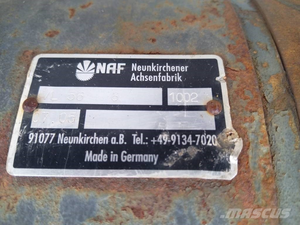 Valmet 860.1 Back axle NAF VL 56 Skrzynia biegów
