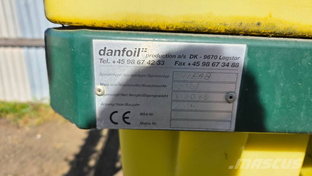 Danfoil AirBoss 24 m Навісні обприскувачі