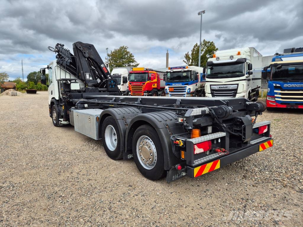 Scania P 410 6x2*4 //Hiab X-HIPRO 192 EP-4 // Wirehejs Tovornjaki z žerjavom