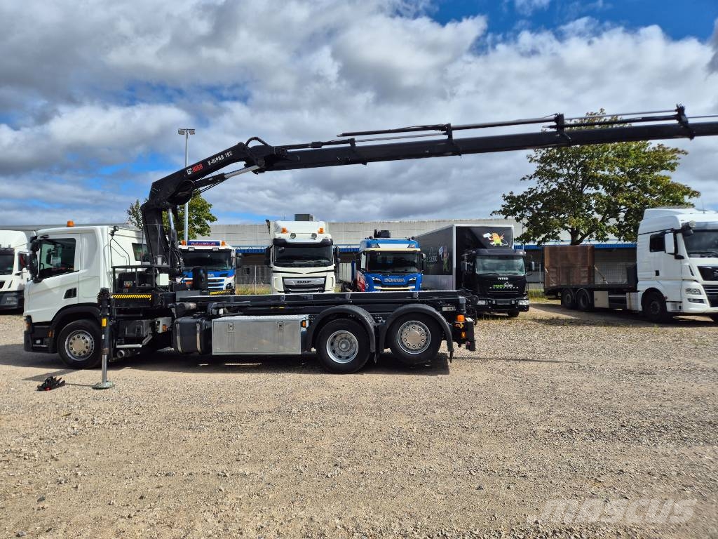 Scania P 410 6x2*4 //Hiab X-HIPRO 192 EP-4 // Wirehejs Tovornjaki z žerjavom