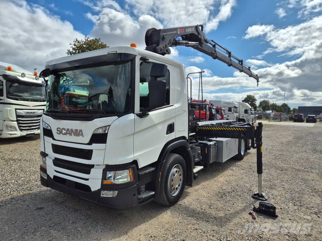 Scania P 410 6x2*4 //Hiab X-HIPRO 192 EP-4 // Wirehejs Tovornjaki z žerjavom