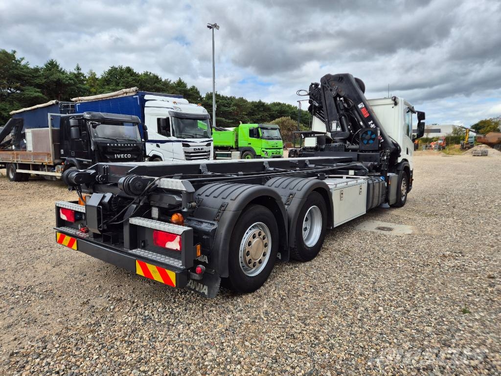 Scania P 410 6x2*4 //Hiab X-HIPRO 192 EP-4 // Wirehejs Tovornjaki z žerjavom