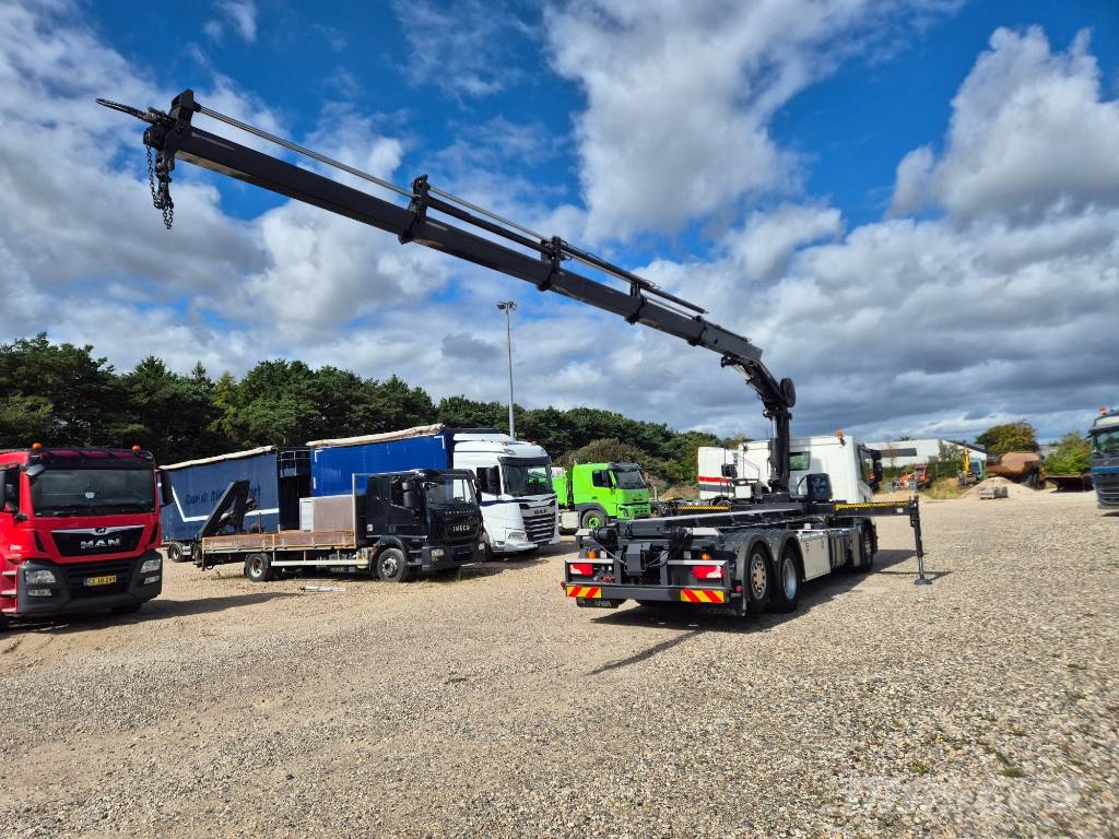 Scania P 410 6x2*4 //Hiab X-HIPRO 192 EP-4 // Wirehejs Tovornjaki z žerjavom