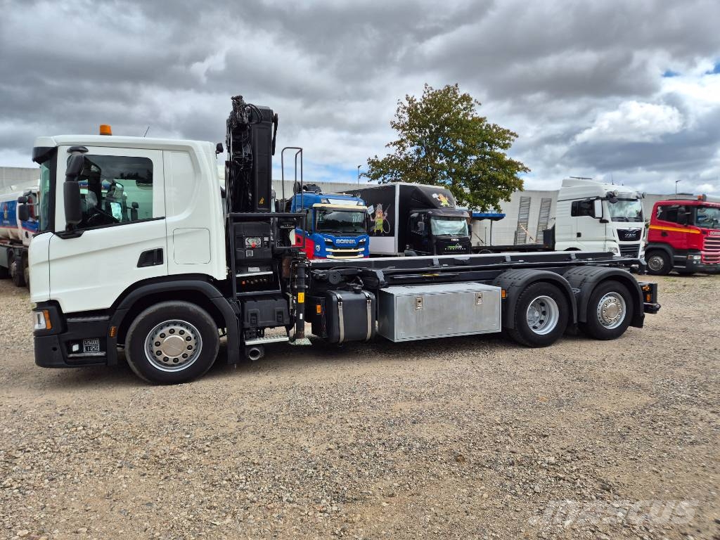 Scania P 410 6x2*4 //Hiab X-HIPRO 192 EP-4 // Wirehejs Tovornjaki z žerjavom