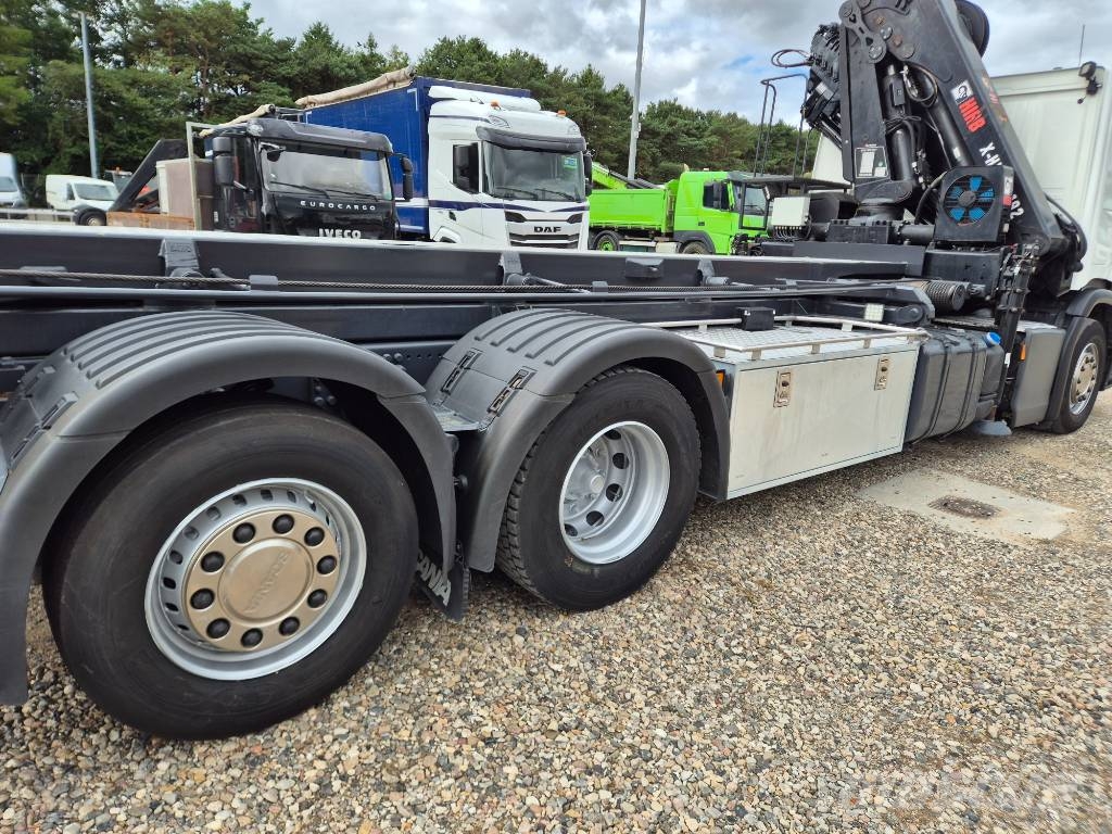 Scania P 410 6x2*4 //Hiab X-HIPRO 192 EP-4 // Wirehejs Tovornjaki z žerjavom