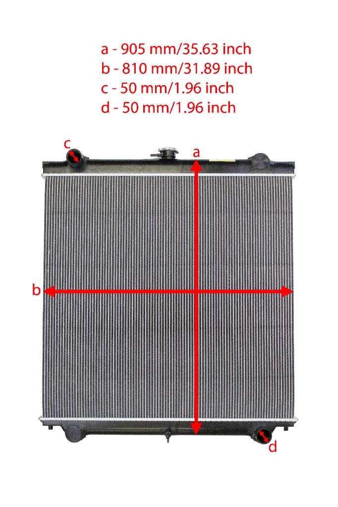Hitachi Water Radiator 4467355 Radiatoren