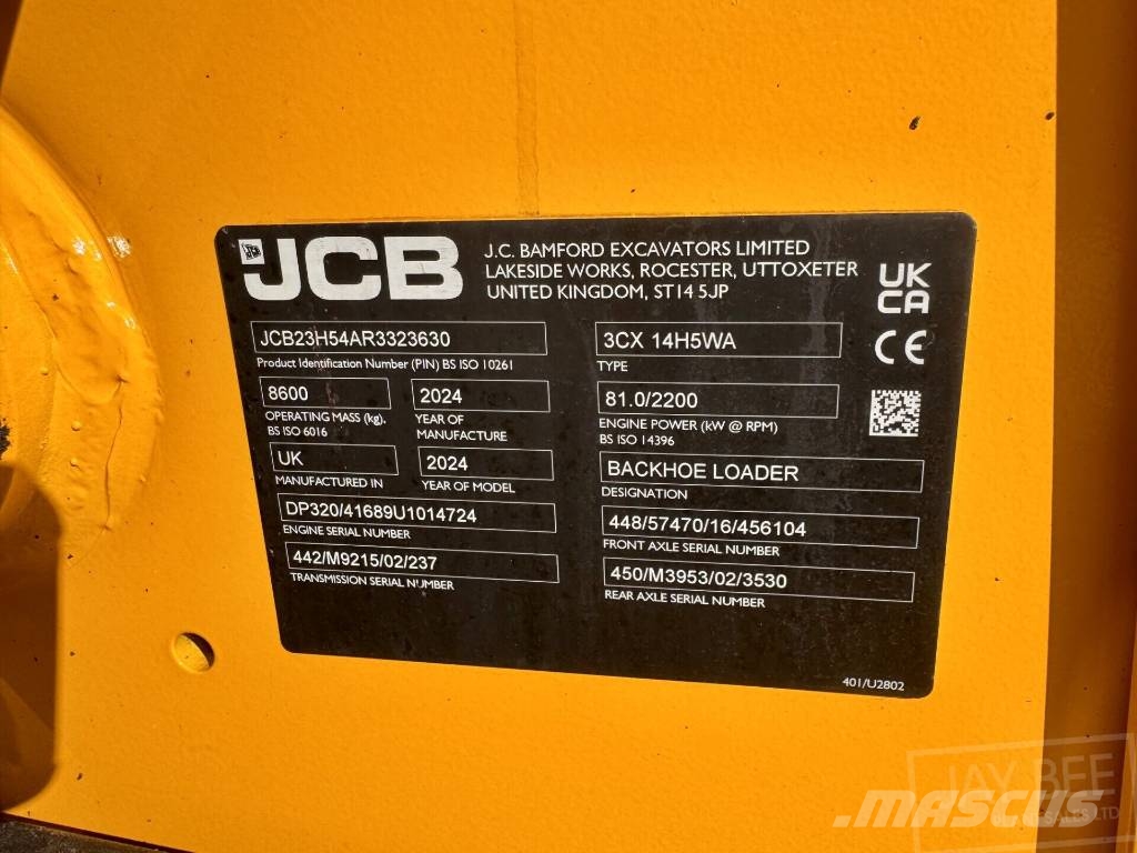 JCB 3CX Sitemaster Plus Backhoe loaders