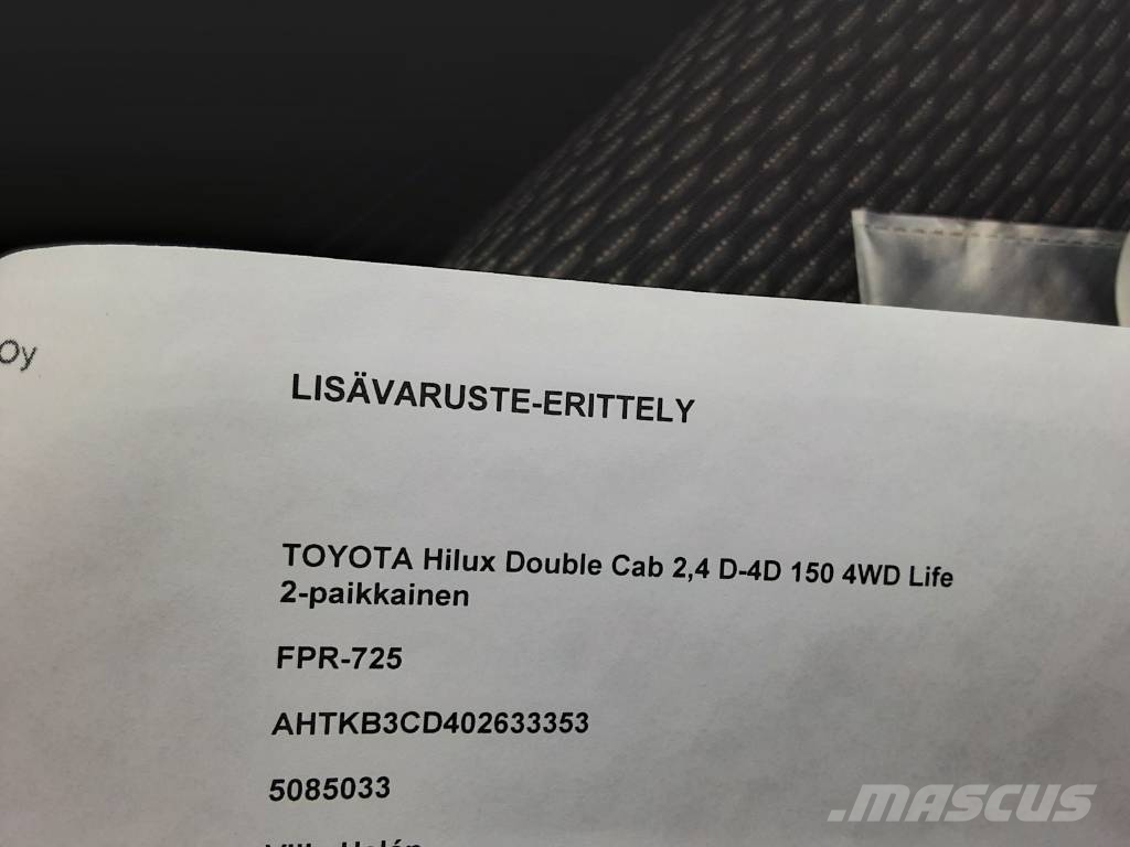 Toyota Hilux Furgonetas caja abierta