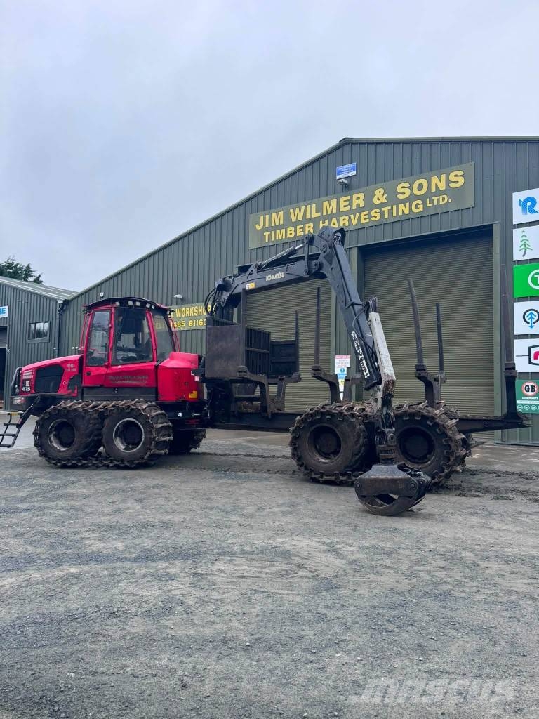 Komatsu 875 Forvarderi