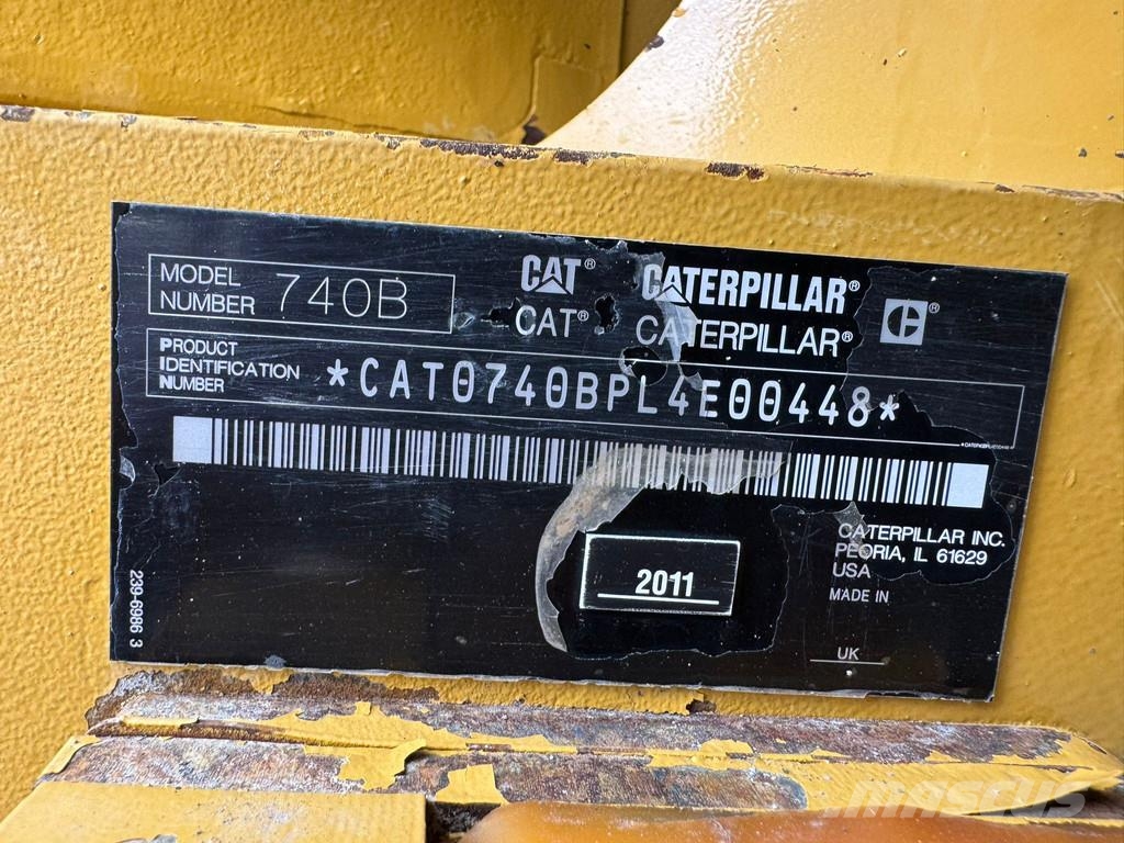 CAT 740B Articulated Haulers