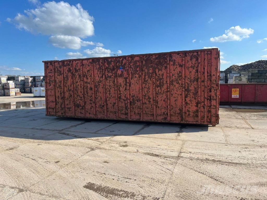 Universal 4 x 40 kuub 40 m3 Container bak haaksysteem Εμπορευματοκιβώτια θαλάσσιων μεταφορών